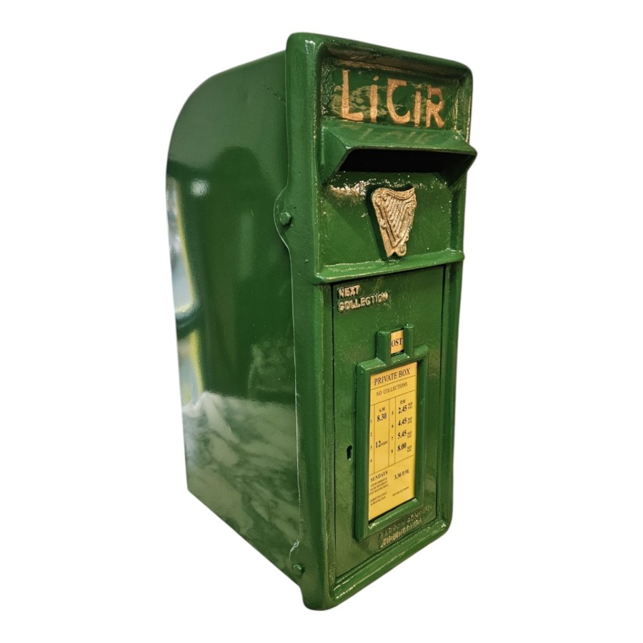 12" Harp Postbox Litir